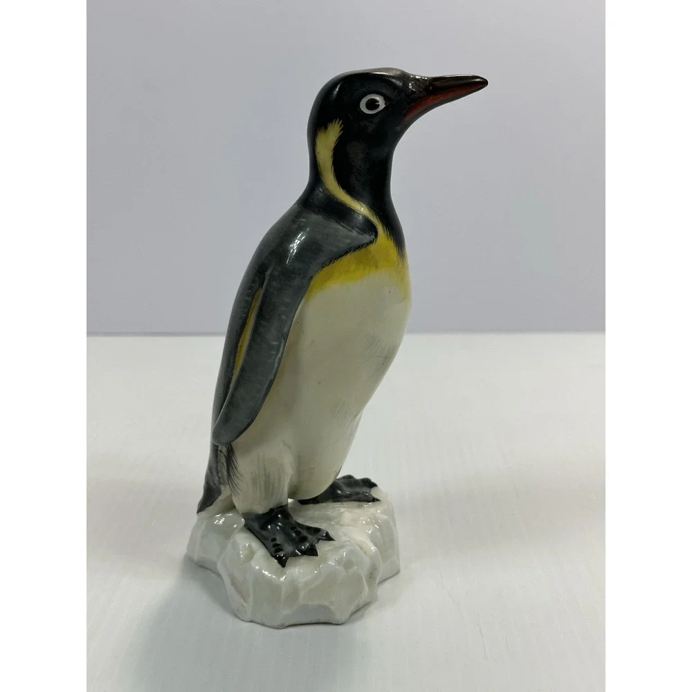 Vintage Penguin On Ice T. Goode & Co. South Audley ST London Staff's England